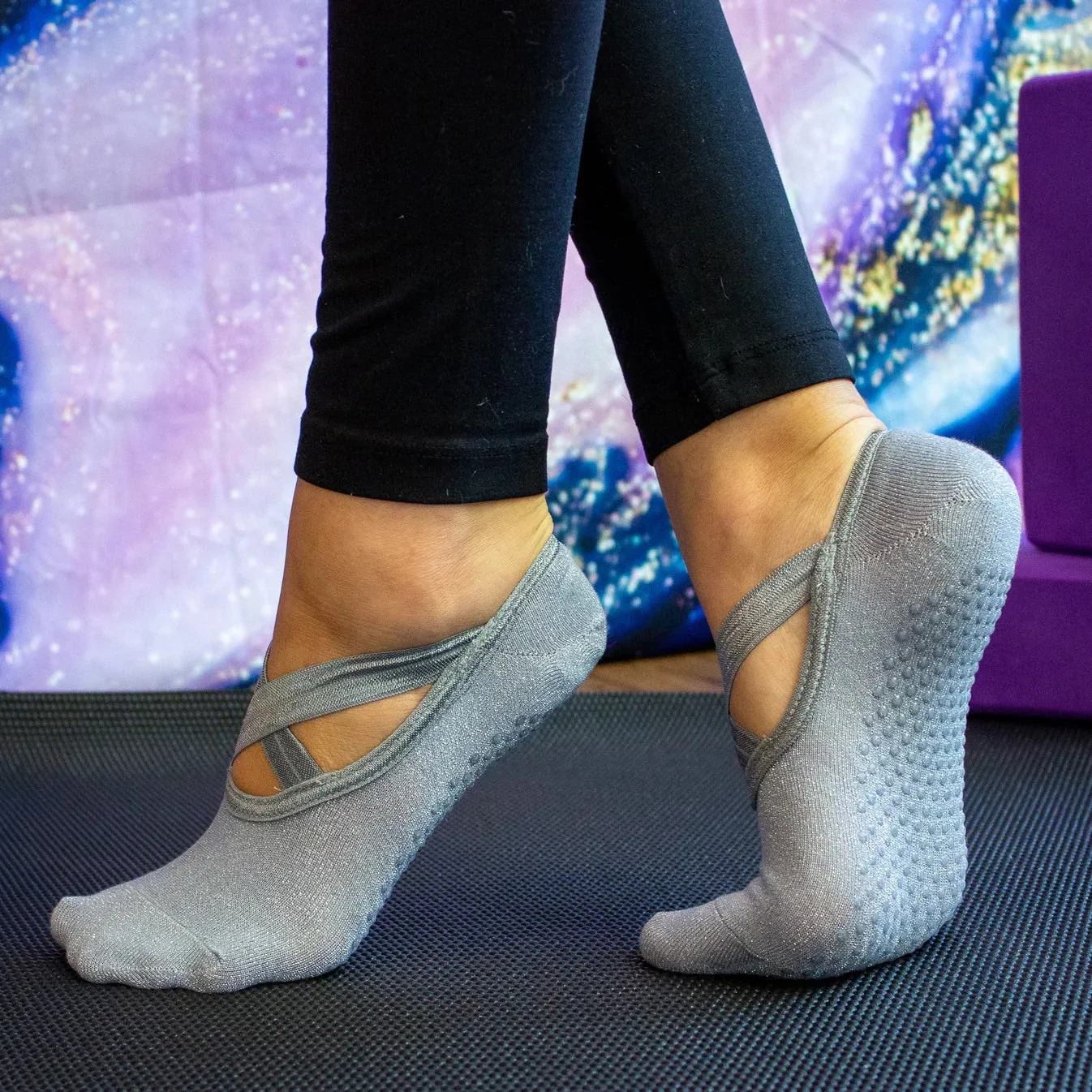 Shimmer Fitness Socks | 3 Colors sold by Roxie’s Picks product image thumbnail 2