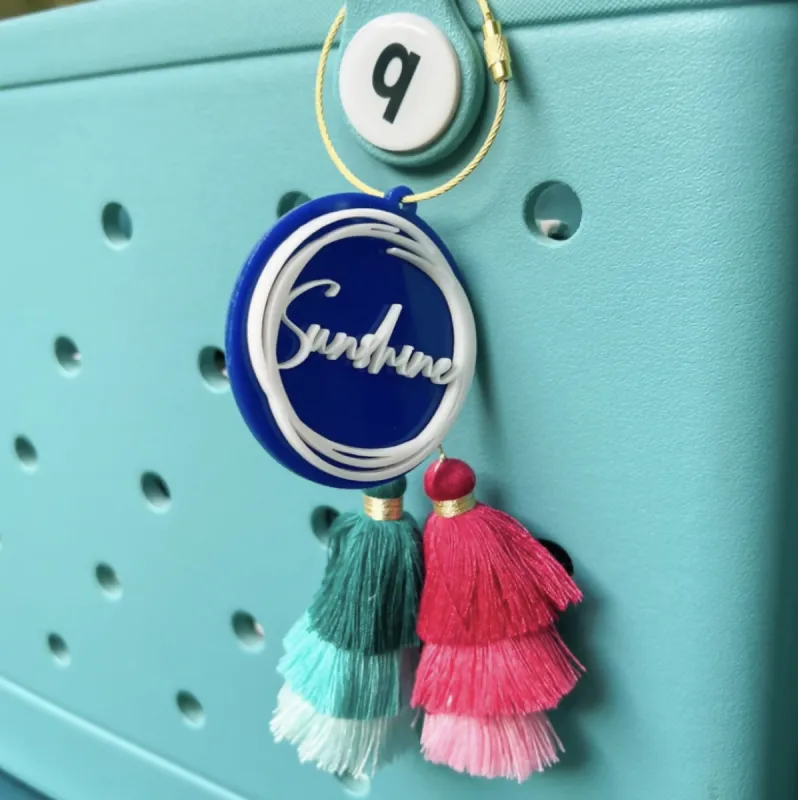 Personalized Bag Charm sold by Roxie’s Picks