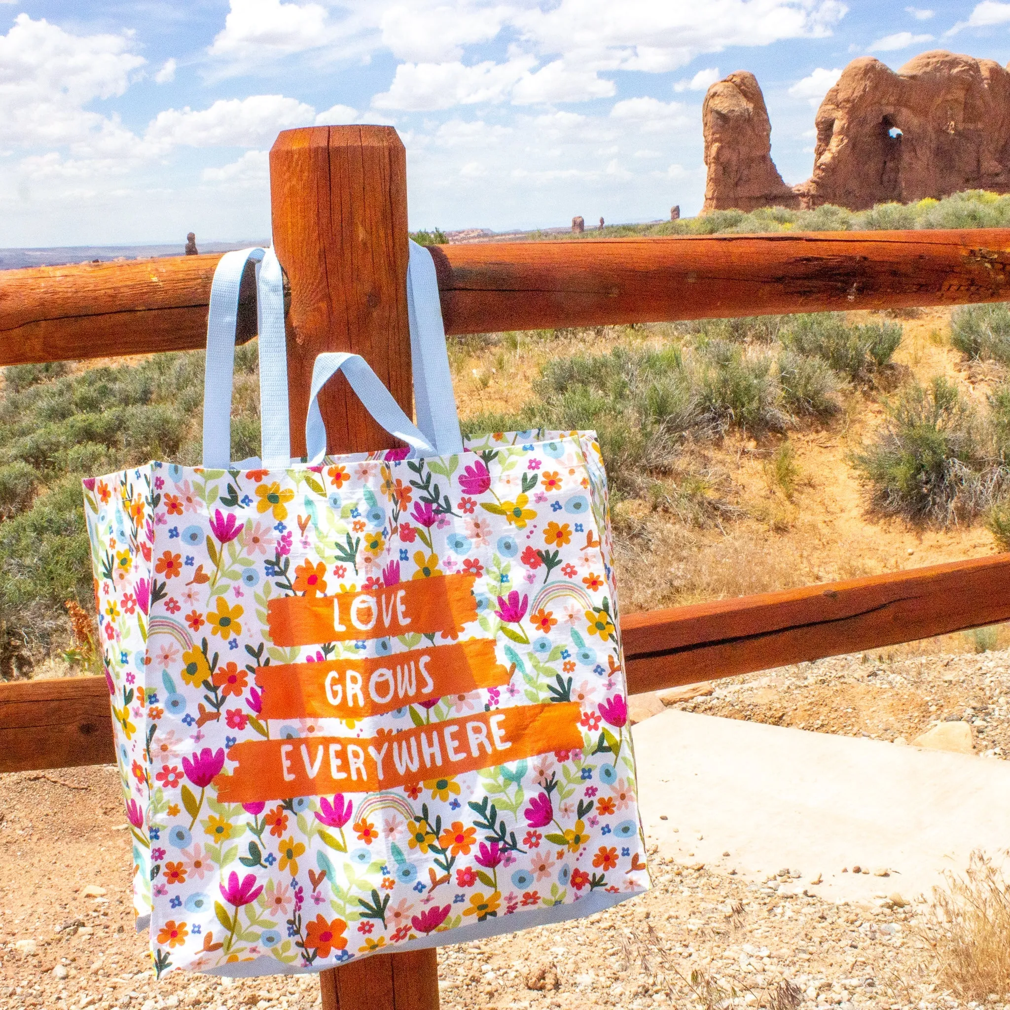 Love Grows Jumbo Beach Tote sold by Roxie’s Picks