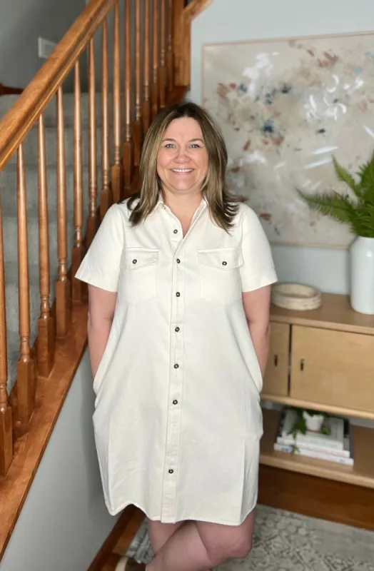 Strolling Through Summer Short Sleeve Dress sold by Roxie’s Picks