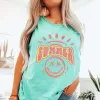 Orange Summer Smile Comfort Color Tank sold by Roxie’s Picks