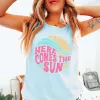 Here Comes The Sun Comfort Color Tank sold by Roxie’s Picks