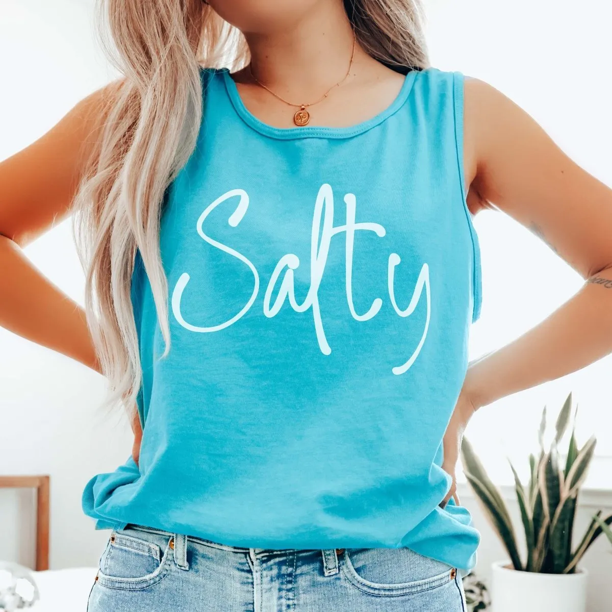 Salty Comfort Color Tank sold by Roxie’s Picks