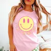 Keep On Smiling Comfort Color Tank sold by Roxie’s Picks