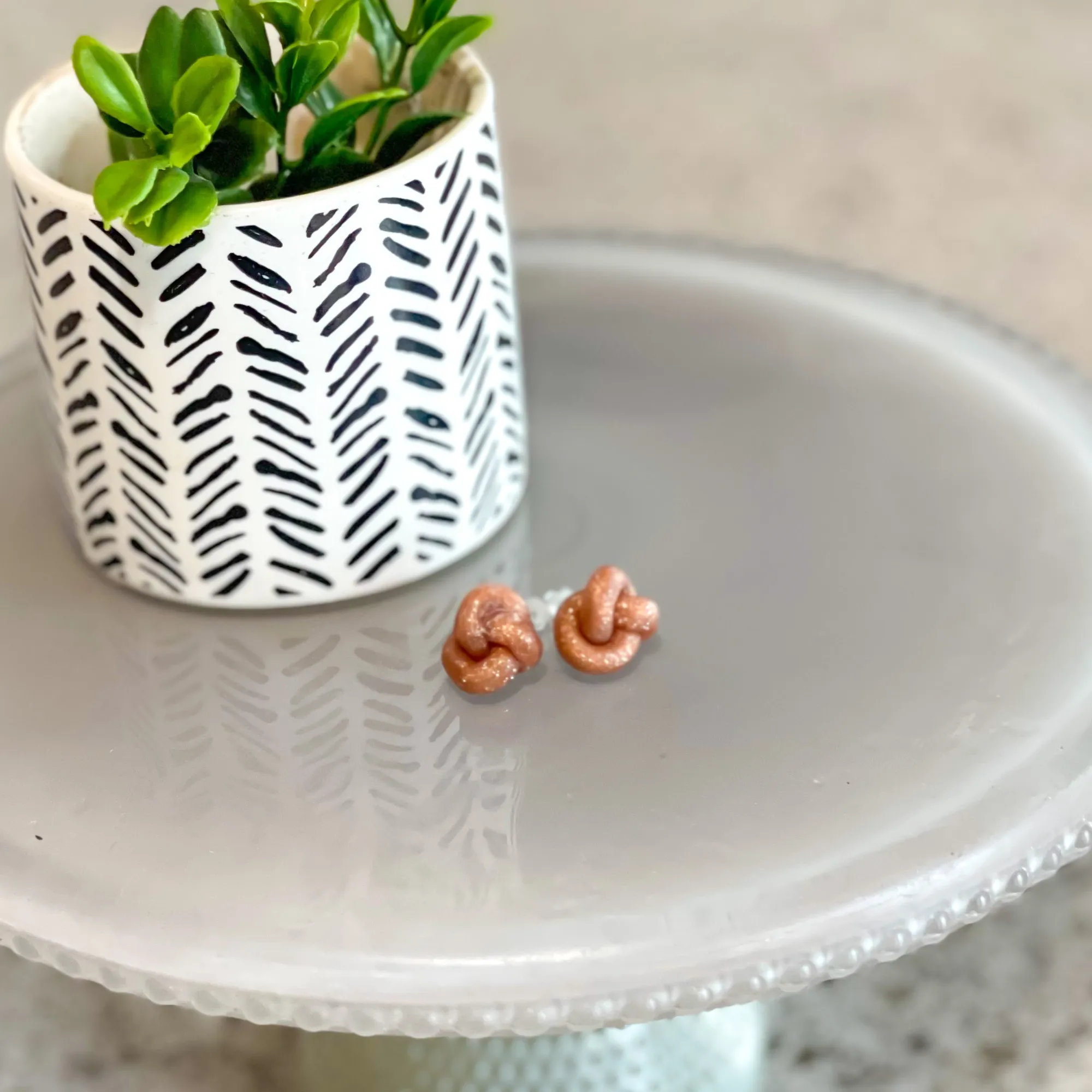 Knotted Studs sold by Roxie’s Picks product image thumbnail 4