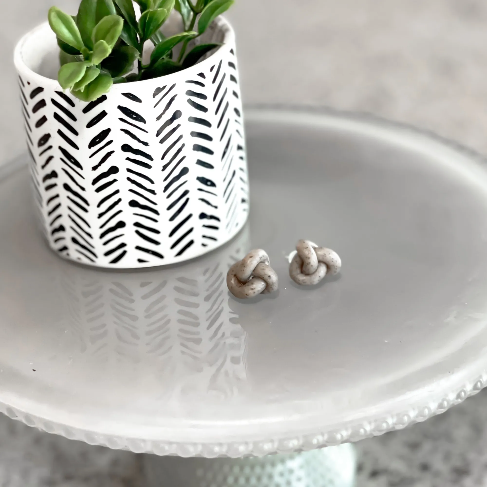 Knotted Studs sold by Roxie’s Picks product image thumbnail 2