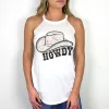 Howdy High Neck Tank sold by Roxie’s Picks