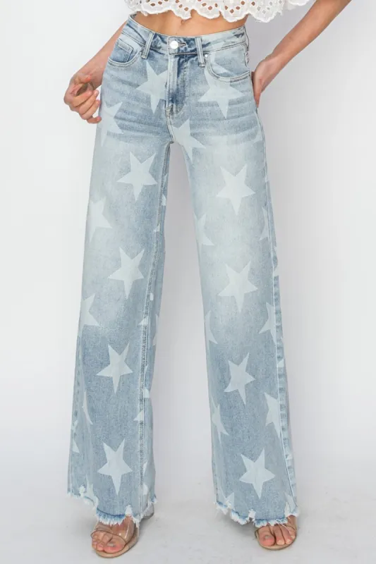 Starry Nights Jeans in Full Lenght sold by Roxie’s Picks