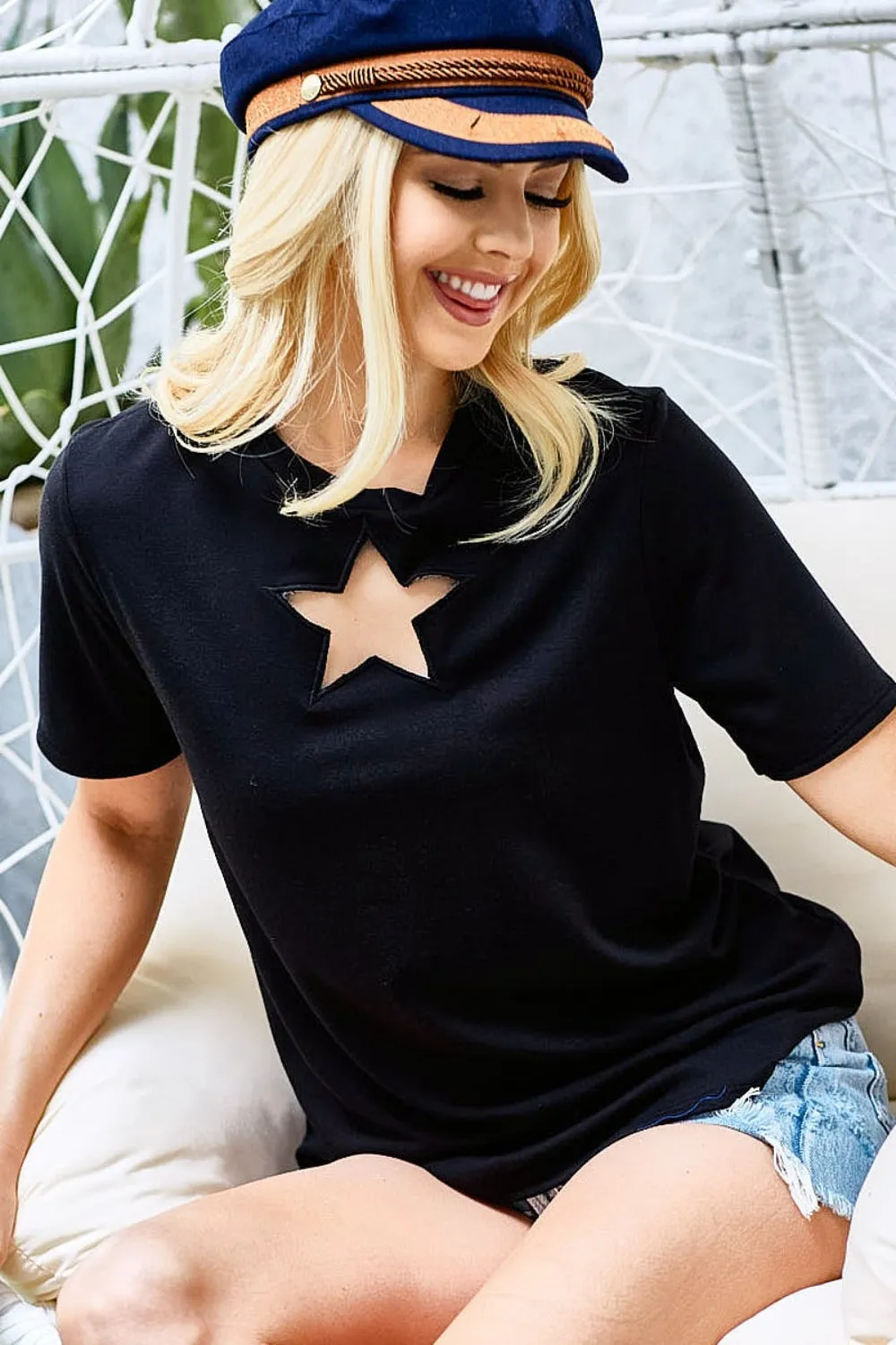 The Star Cut T-Shirt sold by Roxie’s Picks