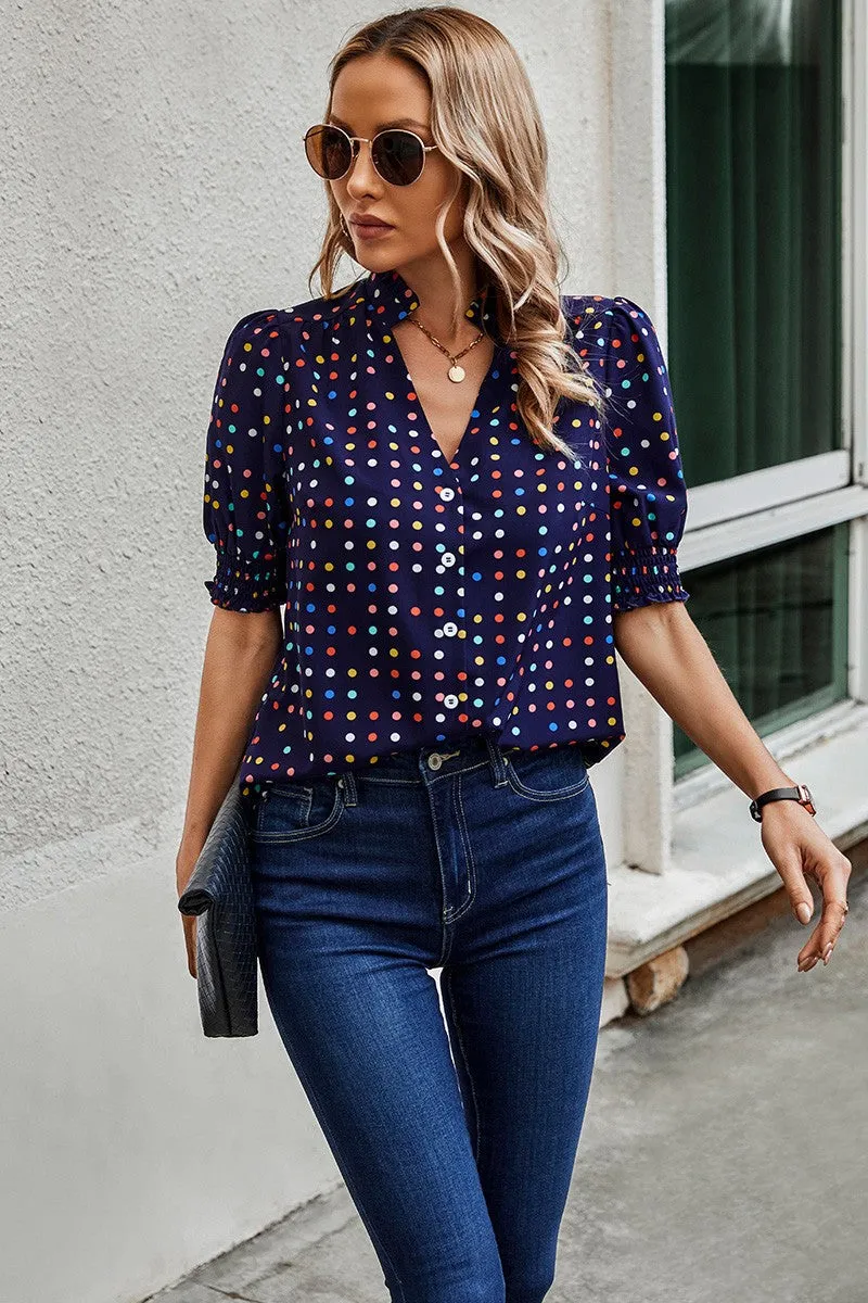 Whimsy Dot Blouse sold by Roxie’s Picks product image thumbnail 3