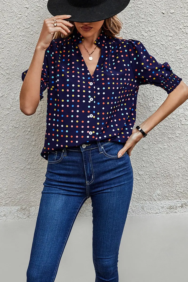 Whimsy Dot Blouse sold by Roxie’s Picks product image thumbnail 5