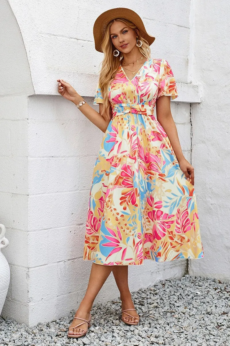 Meadow Dreams Belted Midi sold by Roxie’s Picks product image thumbnail 2