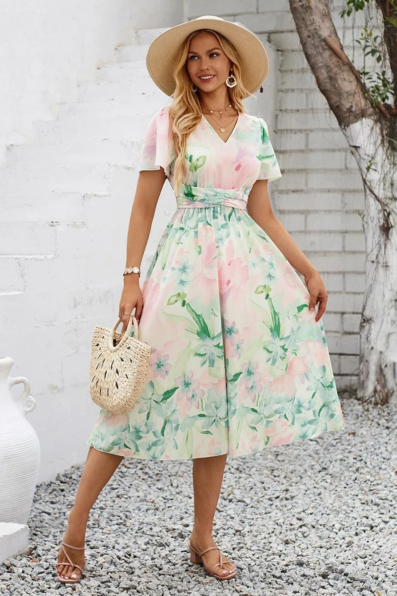 Meadow Dreams Belted Midi sold by Roxie’s Picks product image thumbnail 5