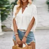 Swiss Bliss Dolman Blouse sold by Roxie’s Picks