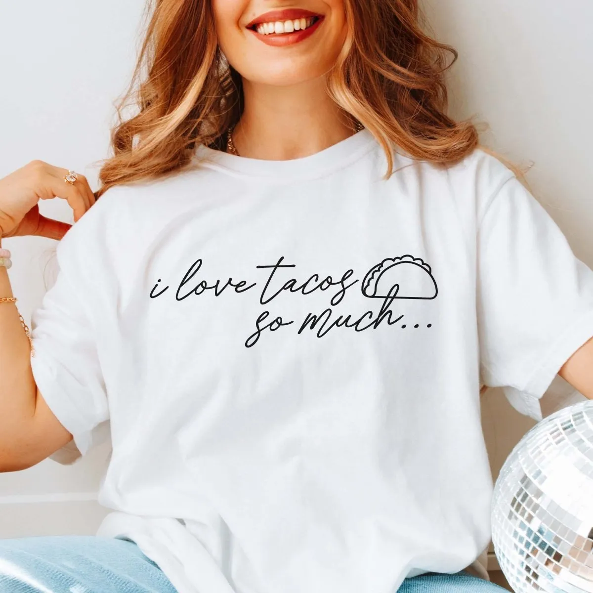 I Love Tacos So Much Comfort Color Tee sold by Roxie’s Picks product image thumbnail 2
