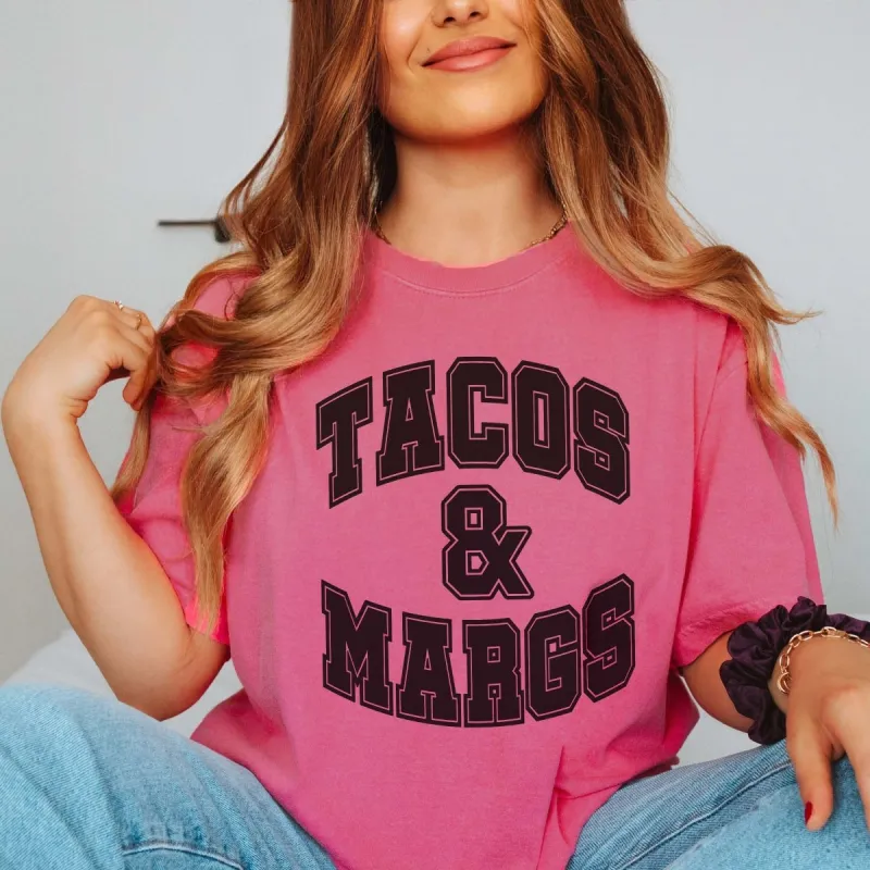 Tacos & Margs Comfort Color Tee sold by Roxie’s Picks