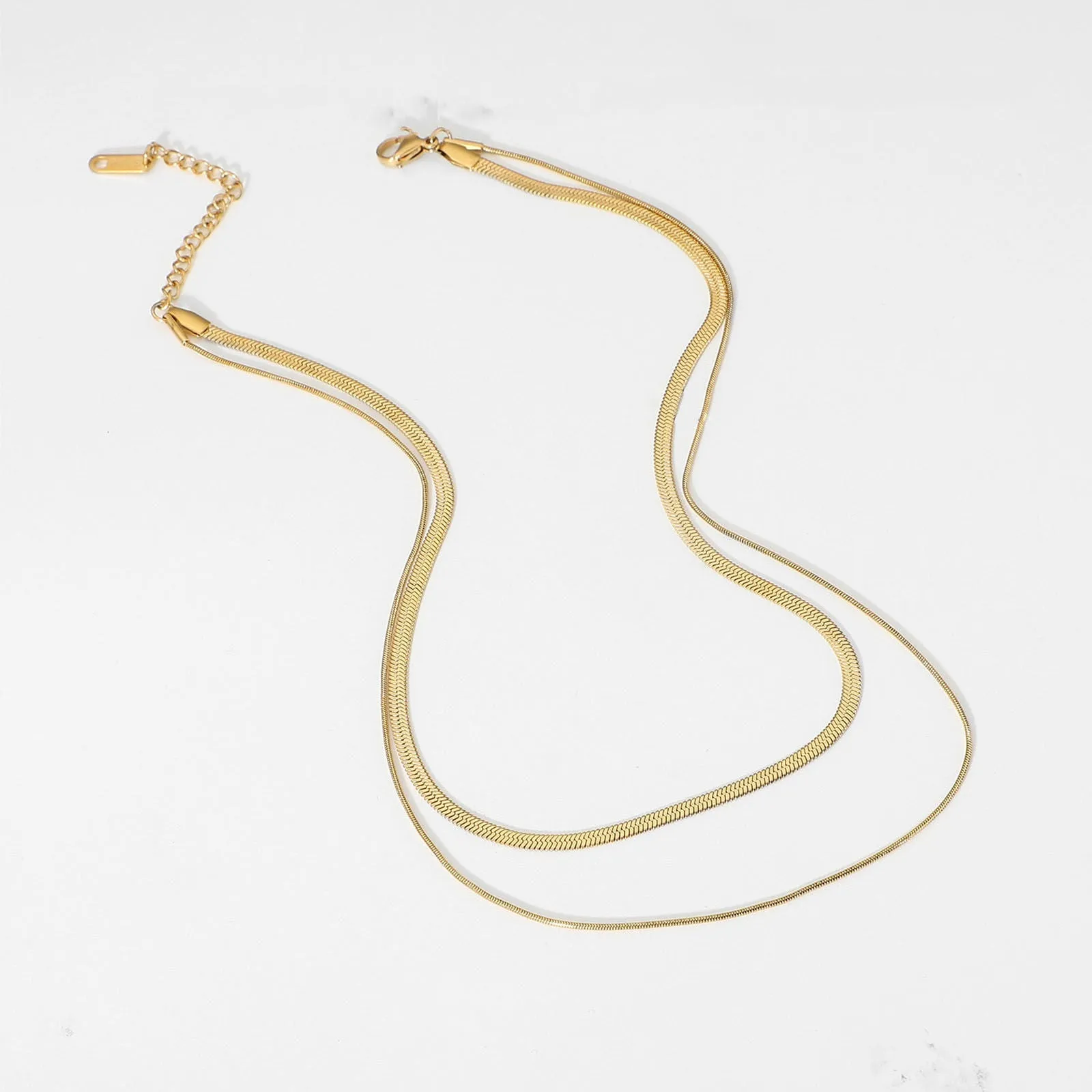 Snake Chain Multilayer Necklace sold by Roxie’s Picks