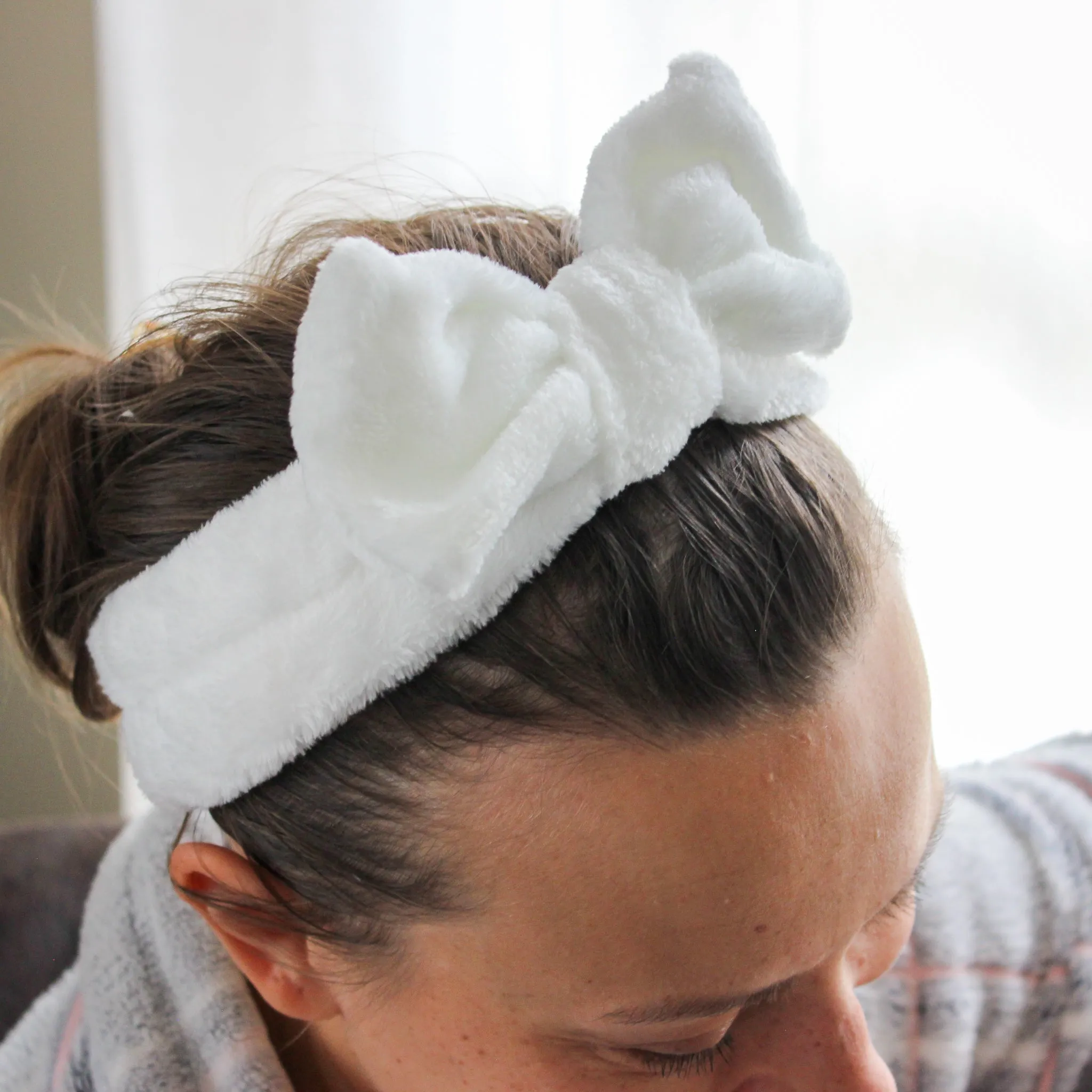 BOGO Free Fuzzy Spa Headbands I Pink or Blue sold by Roxie’s Picks product image thumbnail 5