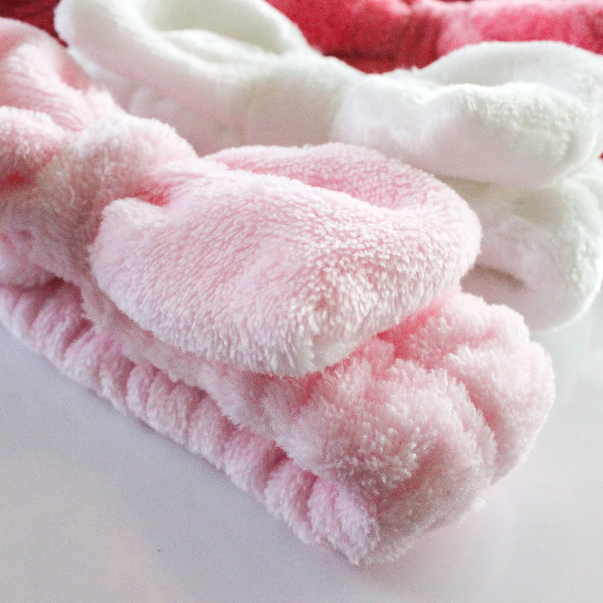 BOGO Free Fuzzy Spa Headbands I Pink or Blue sold by Roxie’s Picks product image thumbnail 3