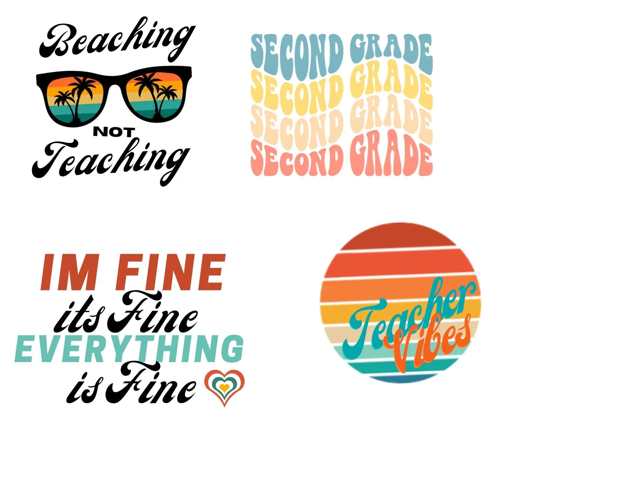 Cute Teacher Tees sold by Roxie’s Picks product image thumbnail 4