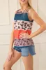 Animal Color Block Knit Tank sold by Roxie’s Picks