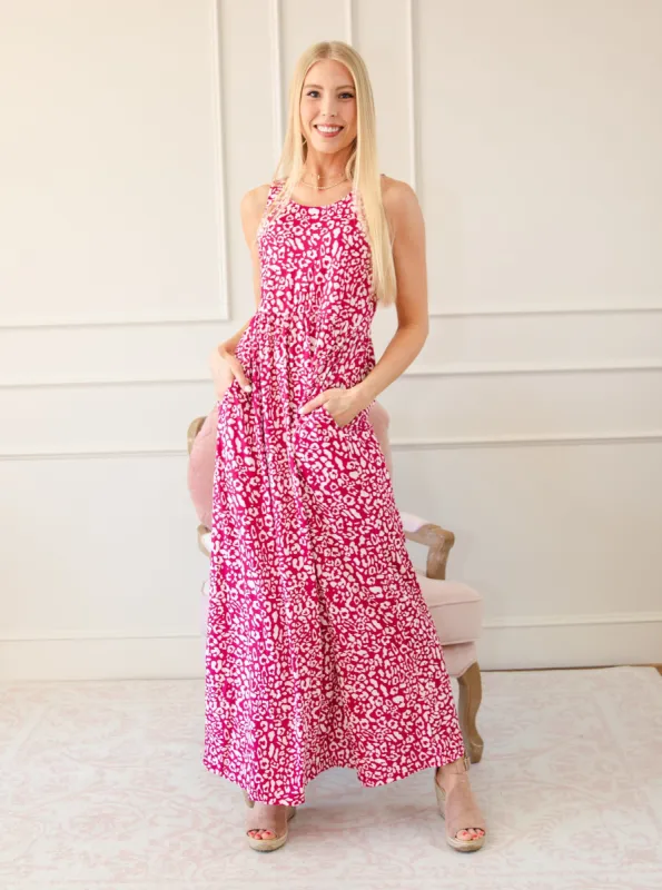 Pocketed Sleeveless Maxi Dress sold by Roxie’s Picks