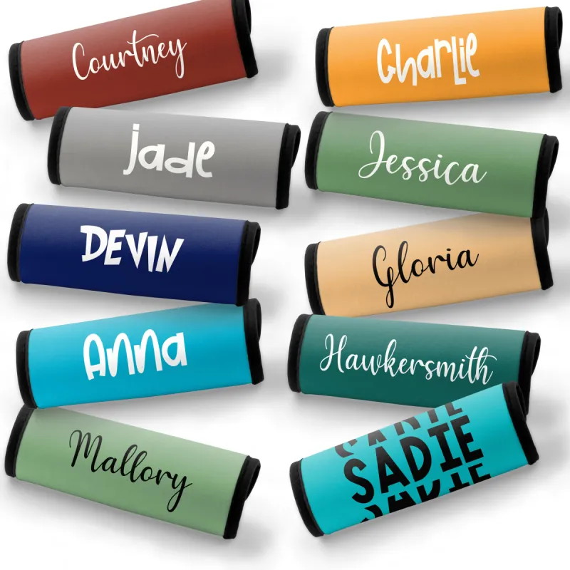 Personalized Bag Finder, Personalized Bag Handle Wrap sold by Roxie’s Picks