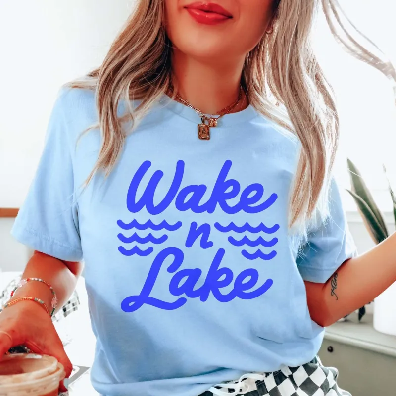 Wake n Lake Tee sold by Roxie’s Picks