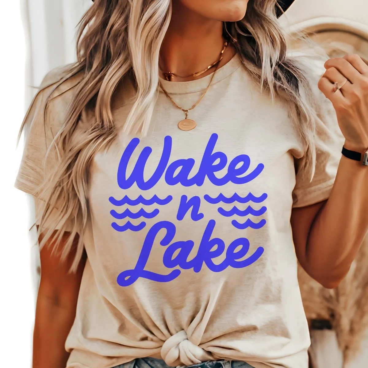 Wake n Lake Tee sold by Roxie’s Picks product image thumbnail 5