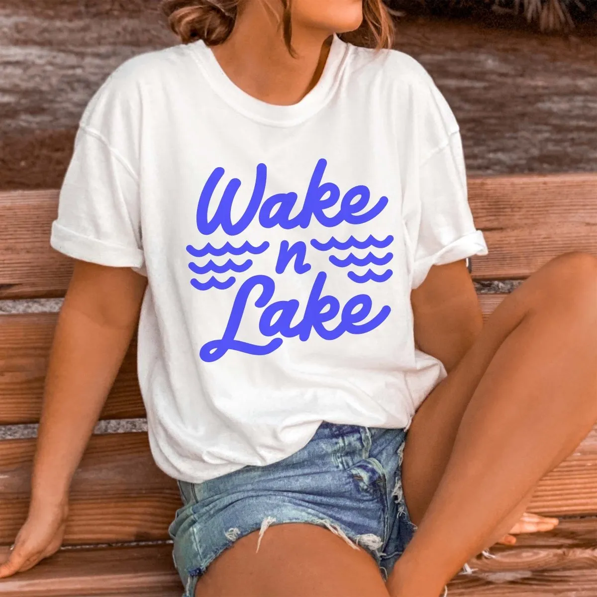 Wake n Lake Tee sold by Roxie’s Picks product image thumbnail 4