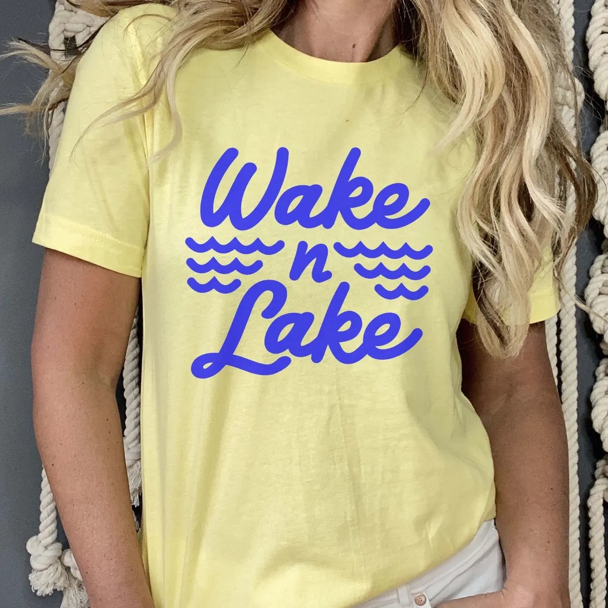 Wake n Lake Tee sold by Roxie’s Picks product image thumbnail 2