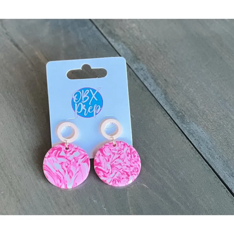 Lilly Spring Polymer Clay Drop Earrings S sold by Roxie’s Picks
