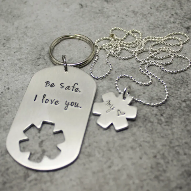 EMS Key chain Gift Set, First Responder gift sold by Roxie’s Picks