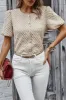 Pearl Adorned Textured Shirt sold by Roxie’s Picks