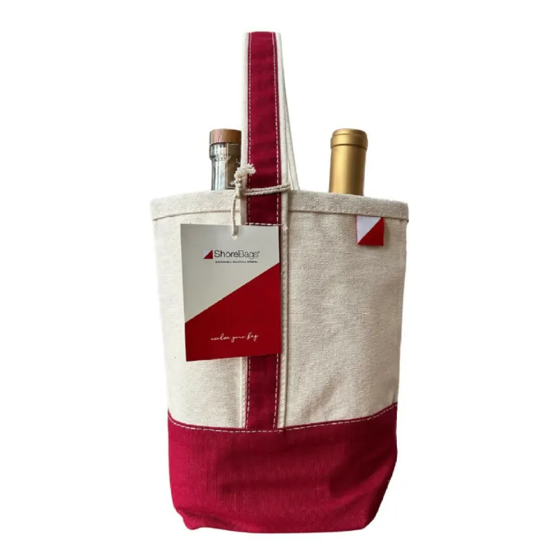 Double Wine Tote bags! High quality, best gift ideas | Bag for Picnic | Gift sold by Roxie’s Picks