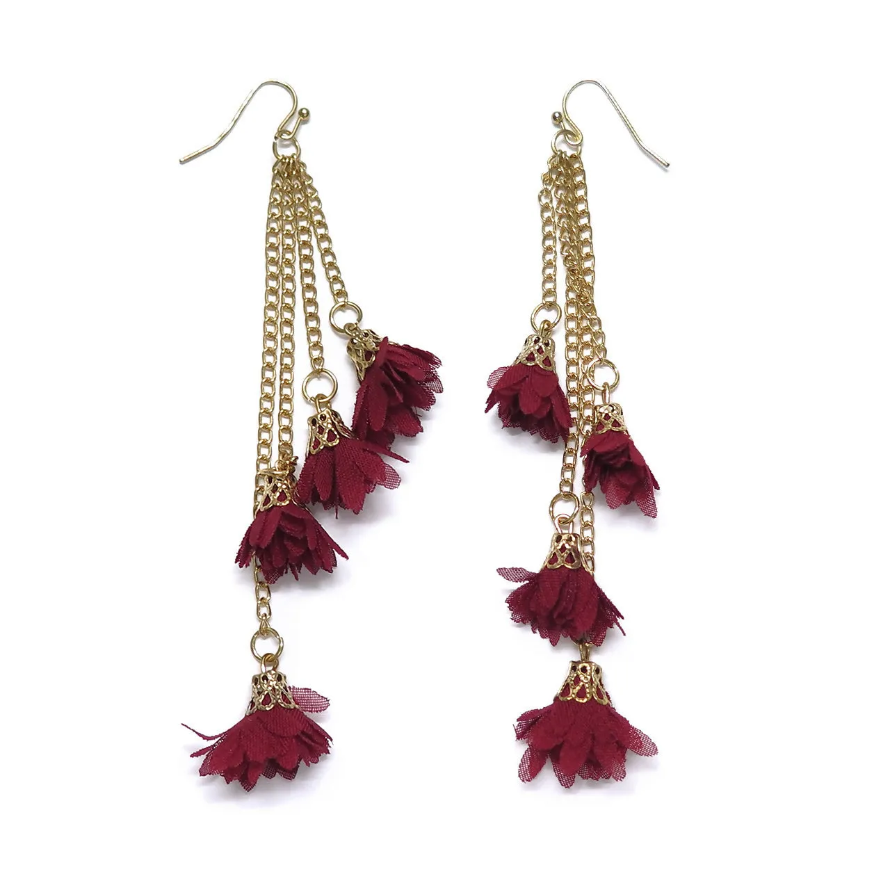 Multi Tassel Dangle Earrings sold by Roxie’s Picks product image thumbnail 4