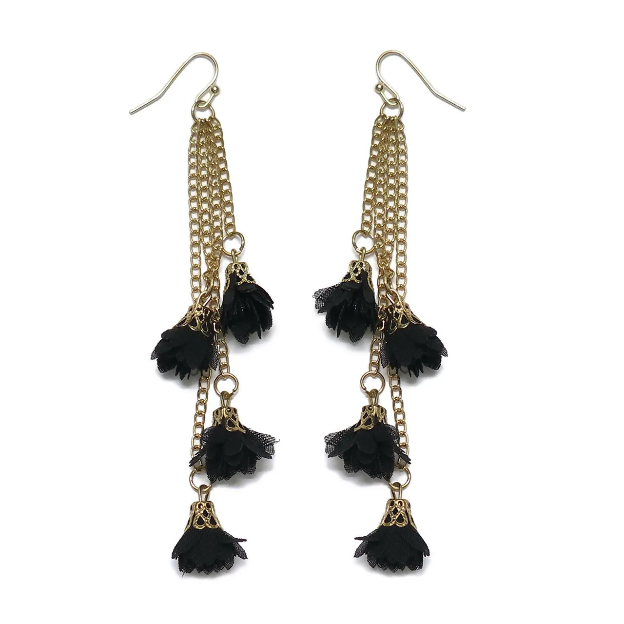 Multi Tassel Dangle Earrings sold by Roxie’s Picks product image thumbnail 3