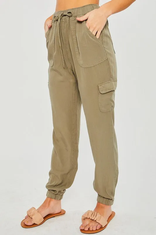 Aimee Tencel Cargo Pocketed Joggers sold by Roxie’s Picks product image thumbnail 2