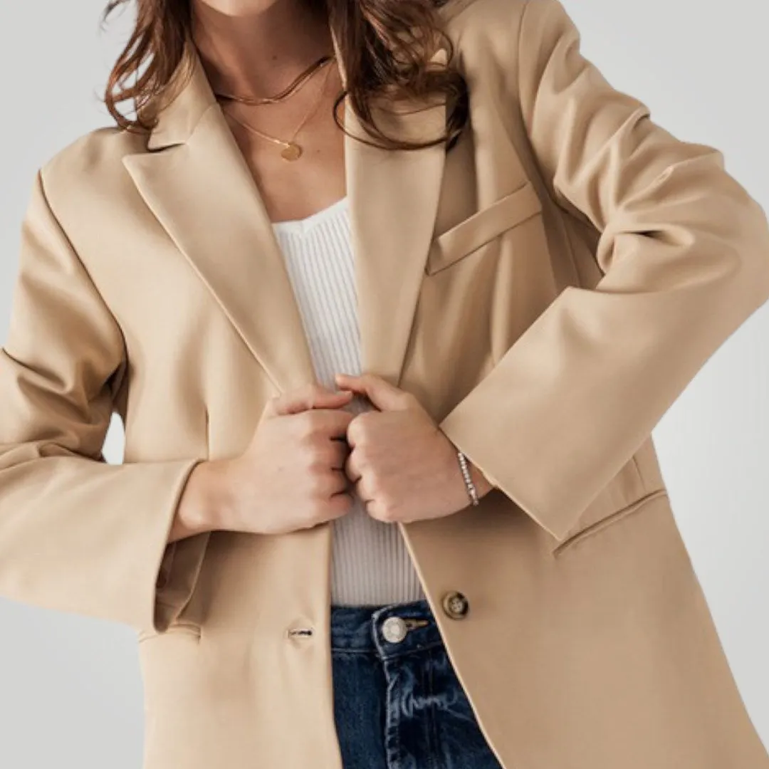 Boyfriend Two Button Blazer sold by Roxie’s Picks product image thumbnail 2