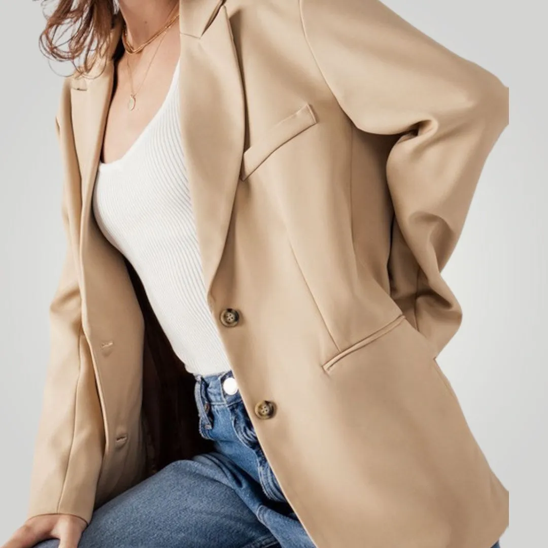 Boyfriend Two Button Blazer sold by Roxie’s Picks product image thumbnail 3