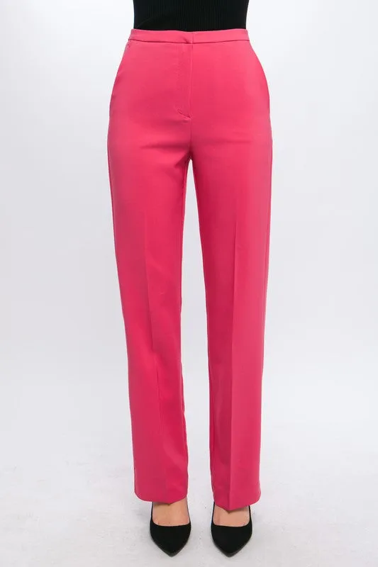 Milah Solid Straight Leg Trouser Pants sold by Roxie’s Picks product image thumbnail 5