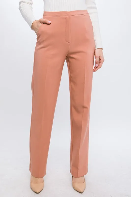 Milah Solid Straight Leg Trouser Pants sold by Roxie’s Picks product image thumbnail 2
