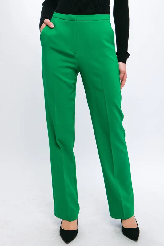 Milah Solid Straight Leg Trouser Pants sold by Roxie’s Picks product image thumbnail 3