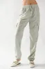 Natalia Elastic Drawstring Cargo Pocket Jogger sold by Roxie’s Picks