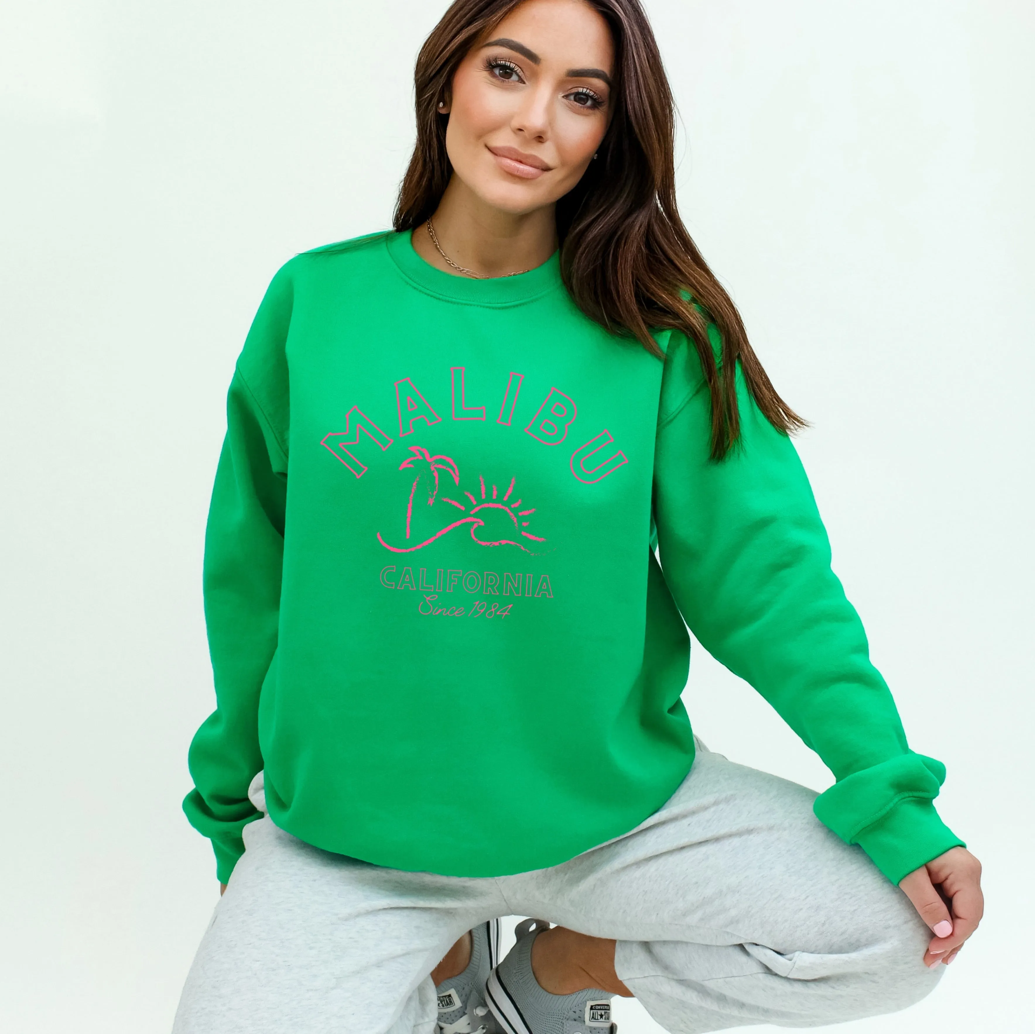 Malibu California | Sweatshirt sold by Roxie’s Picks product image thumbnail 2