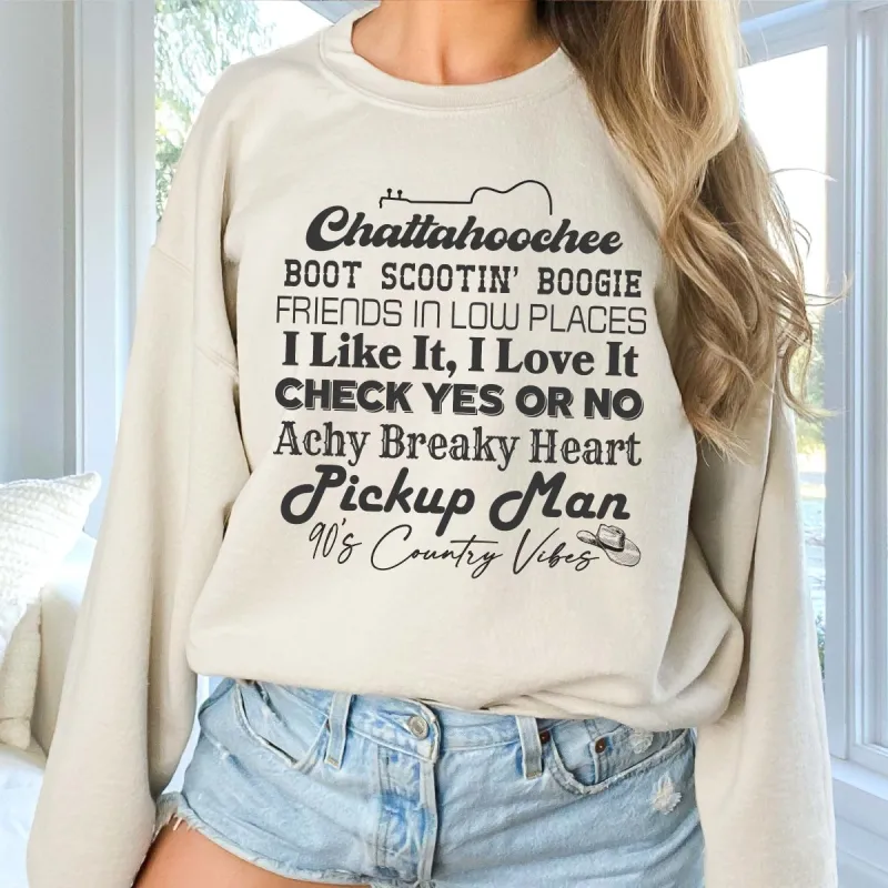 90's Country Vibes Sweatshirt sold by Roxie’s Picks