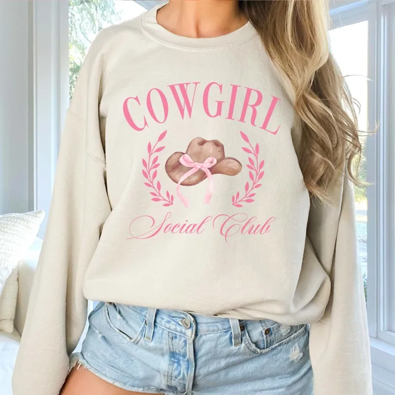 Cowgirl Social Club Sweatshirt sold by Roxie’s Picks