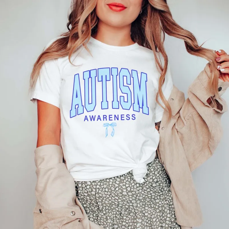 Autism Awareness Bow Tee sold by Roxie’s Picks
