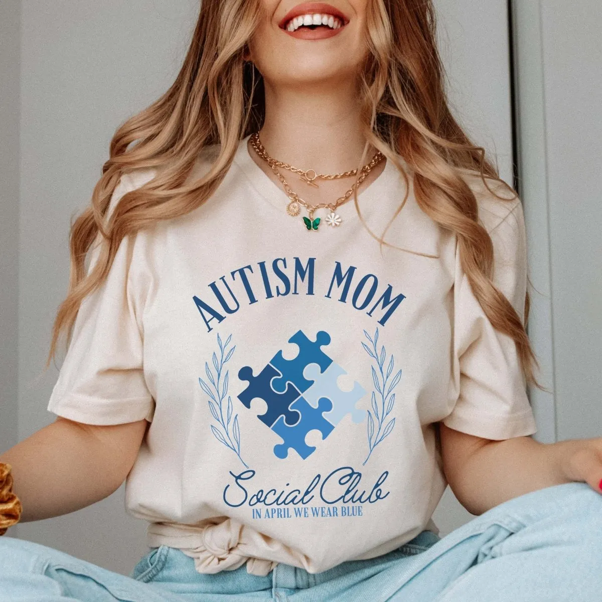 Autism Mom Social Club Tee sold by Roxie’s Picks