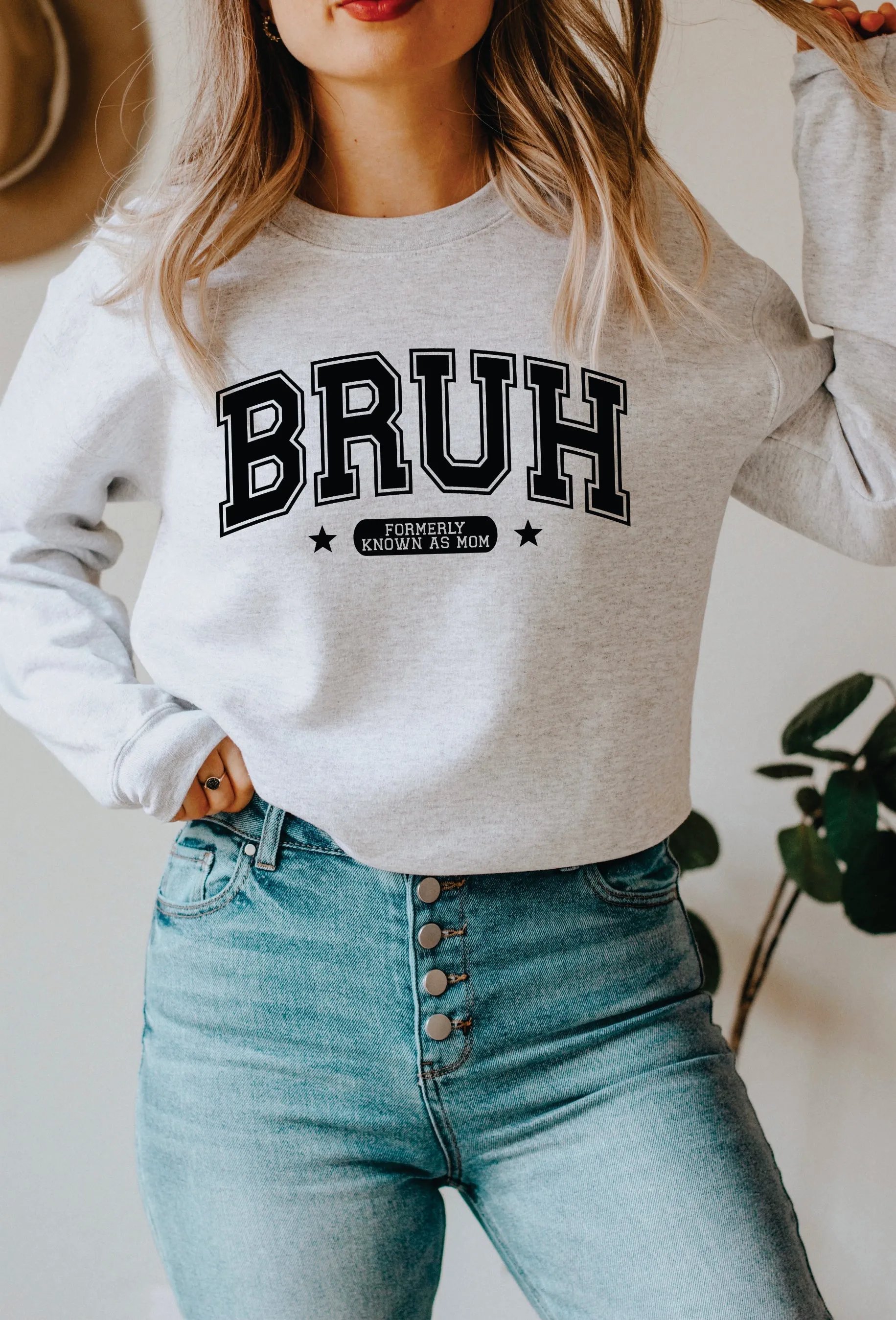 Bruh Formerly Known As Mom T-Shirt or Crew Sweatshirt sold by Roxie’s Picks